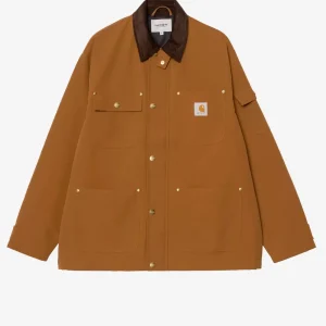 Giacca 'Clapton' marrone con rivetti