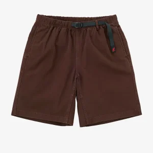 G-Shorts marroni in cotone