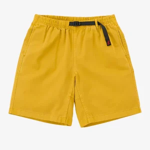G Shorts giallo mostarda tinti in capo