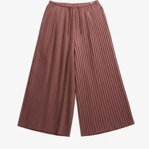 Pantaloni Culotte Oversize in Taffetà