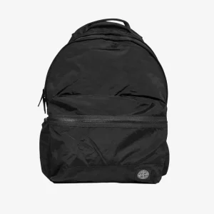 Zaino coated nero nylon metal in econyl