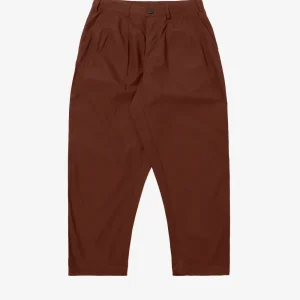 'Dutch' Pant in Popeline Peach Marrone
